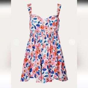 NWT For Love & Lemons GIANNA MINI DRESS small